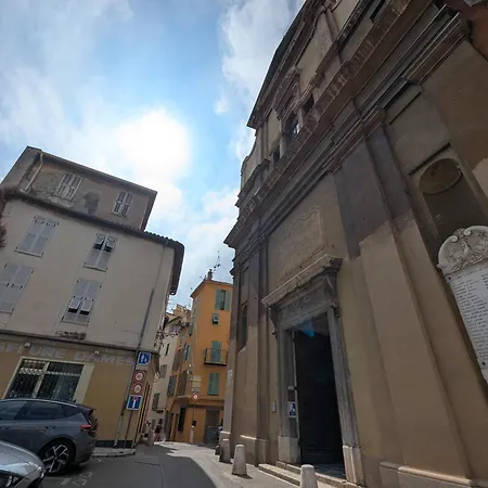 Calme & Climatise - Quartier Du Vieux-nice Anime Proche Plages & Restos Lejlighed *