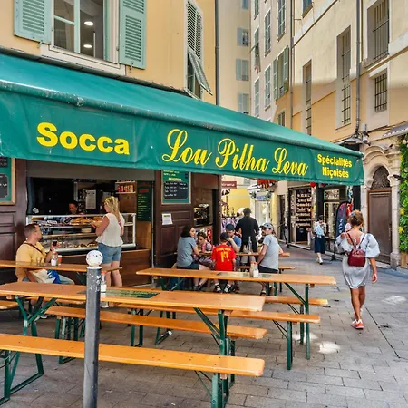 Calme & Climatise - Quartier Du Vieux-nice Anime Proche Plages & Restos Lejlighed Nice
